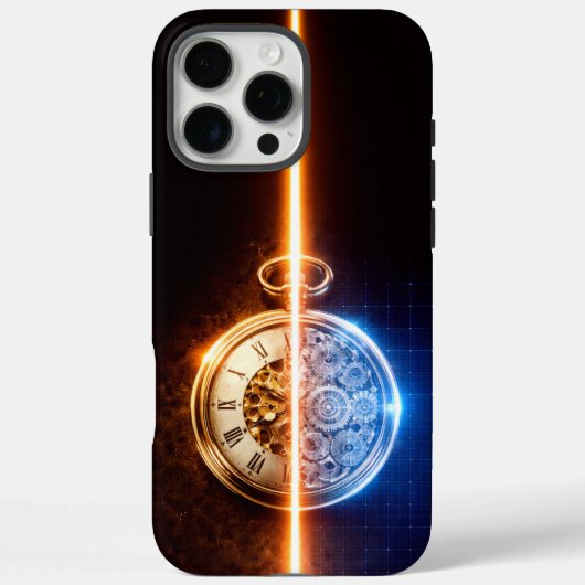 Antique Watch Blueprint Case-Mate iPhoneケース (裏面)