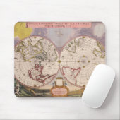 Antique World Map マウスパッド (マウス)