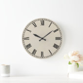 Antiquedシェーカーのスタイル01 - ラージ壁時計 (ホーム)