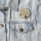 Antiquedピンクのカーネーション3 缶バッジ (インサイチュ)