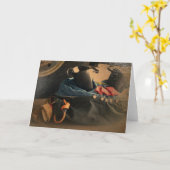 Antiqued火のギア カード (黄色い花)