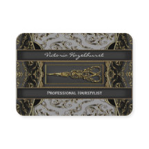 Antiqued薄いHazlehurstは美容師を切ります