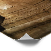 Antiqued Paris, France Poster ポスター (角)