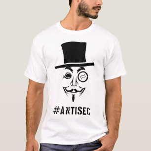 #Antisec FACE Tシャツ