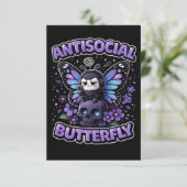 Antisocial Butterfly サンキューカード (スタンド正面)
