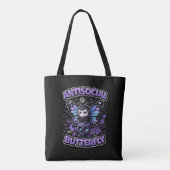 Antisocial Butterfly トートバッグ (裏面)
