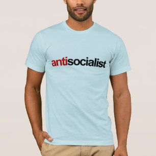 antisocialist tシャツ