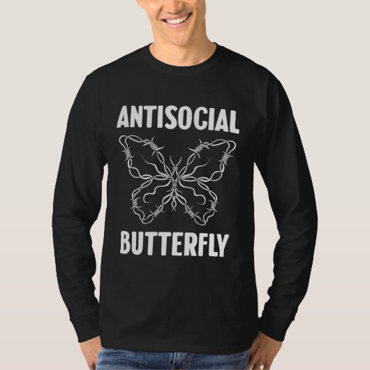 Antisocials Butterfly Tシャツ (正面)