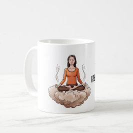 ANTISTRESS Breathe, drink coffee, and move on コーヒーマグカップ