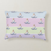ANTISTRESS CALM MEDITATION RELAX PASTEL CHAKRA アクセントクッション (裏面)
