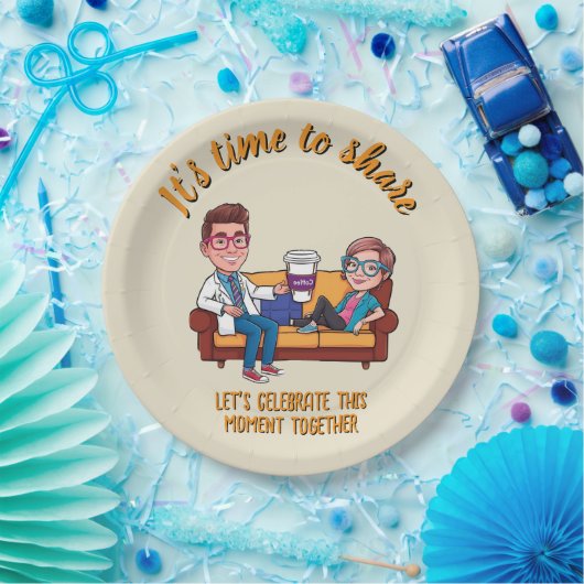 ANTISTRESS Celebrate Medical Milestones ペーパープレート (パーティー)