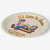 ANTISTRESS Celebrate Medical Milestones ペーパープレート (アングル)