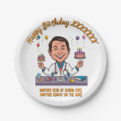 ANTISTRESS Celebrate Medical Milestones ペーパープレート (正面)