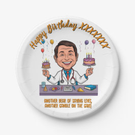 ANTISTRESS Celebrate Medical Milestones ペーパープレート