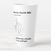 ANTISTRESS Freud Psychiatry Therapy Clinic Health カフェラテマグ (正面)