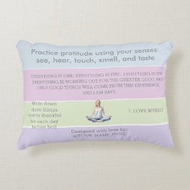 ANTISTRESS MANIFESTATION CALM CHAKRA VISUALIZATION アクセントクッション