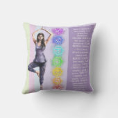 ANTISTRESS MANIFESTATION CALM CHAKRA VISUALIZATION クッション (裏面)