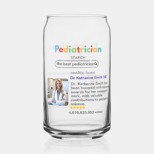 antistress pediatrician google search votes review ガラス缶 (正面)