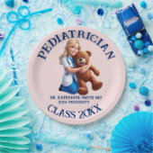 antistress pediatrician teddy bear kids university ペーパープレート (パーティー)