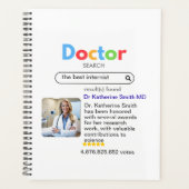 ANTISTRESS PHYSICIAN DOCTOR google INTERNIST プランナー手帳 (正面)