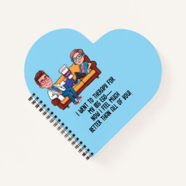 ANTISTRESS psychiatrist THERAPIST doctor ノートブック