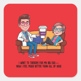 ANTISTRESS psychiatrist THERAPIST MENTAL HEALTH スクエアシール