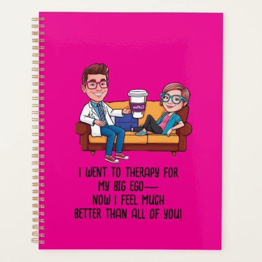 ANTISTRESS psychiatrist THERAPIST MENTAL HEALTH プランナー手帳 (正面)