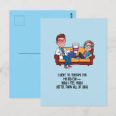 ANTISTRESS psychiatrist THERAPIST MENTAL HEALTH ポストカード (正面/裏面)