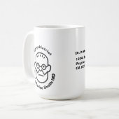 Antistress Psychoanalysis Freud psychiatry Clinic コーヒーマグカップ (正面左)