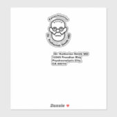 Antistress Psychoanalysis Sigmund Freud Clinic シール (シート)