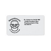 Antistress Psychoanalysis Sigmund Freud Clinic ラベル (正面)