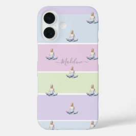 ANTISTRESS  relax calm meditation pastel  iPhone 16ケース