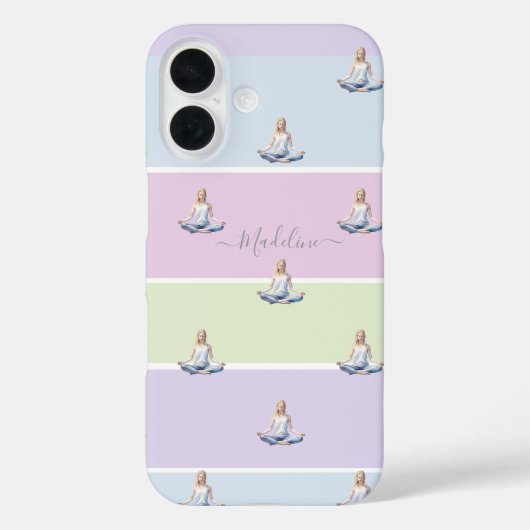 ANTISTRESS  relax calm meditation pastel  Case-Mate iPhoneケース (裏面)
