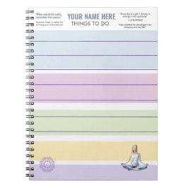 ANTISTRESS RELAX CALM SERENE YOGA ノートブック