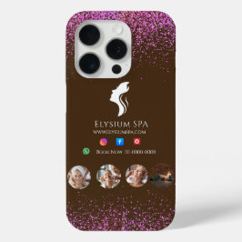 ANTISTRESS RELAX CALM SPA COSMETIC BRANDING iPhone 15 PROケース
