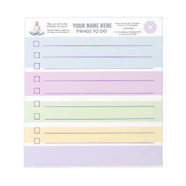 AntiStress Serene Meditation Yoga Chakras relax ノートパッド
