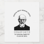 ANTISTRESS  SIGMUND FREUD PSYCHOANALYSIS CLINIC ワインラベル (シングルラベル)