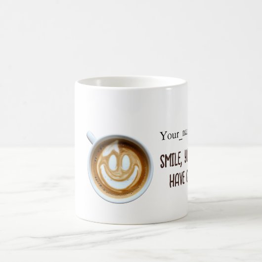 ANTISTRESS Smile, you still have coffee コーヒーマグカップ (中央)