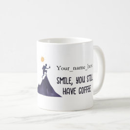 ANTISTRESS Smile, you still have coffee コーヒーマグカップ