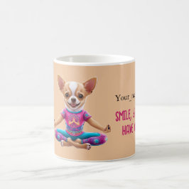 ANTISTRESS Smile, you still have coffee chihuahua コーヒーマグカップ
