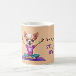 ANTISTRESS Smile, you still have coffee chihuahua コーヒーマグカップ