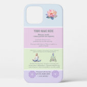 ANTISTRESS STRESS RELAX YOGA MANDALA CALM Case-Mate iPhoneケース (裏面)