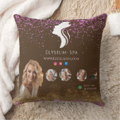 ANTISTRESS Terracotta Gold Spa Beauty social media クッション (ブランケット)