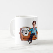 ANTISTRESS This coffee is my therapy コーヒーマグカップ (正面左)