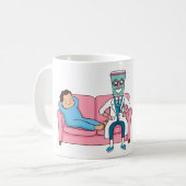 ANTISTRESS This coffee is my therapy コーヒーマグカップ (正面左)