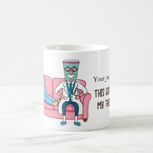 ANTISTRESS This coffee is my therapy コーヒーマグカップ (中央)