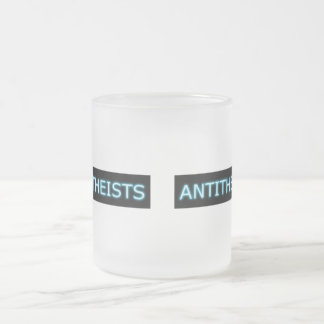 Antitheistの無神論者のマグ フロストグラスマグカップ