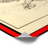 AntiTrump, Loyalty Cartoon Altered Vintage Art ポスター (角)