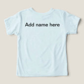 Antler Float Parade – Beach Pride Tee for Kids (デザイン裏面)