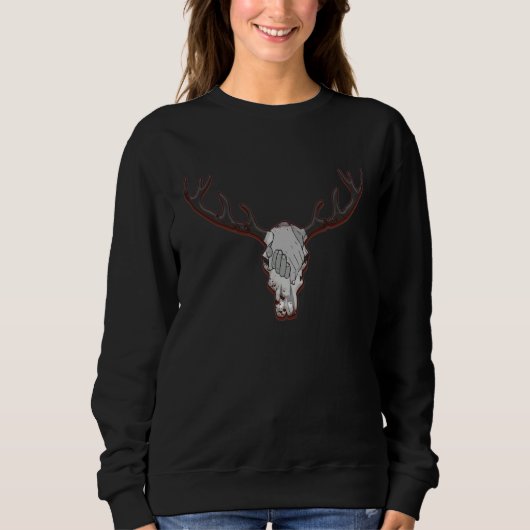 Antler nature game rutting season close season hun スウェットシャツ (正面)